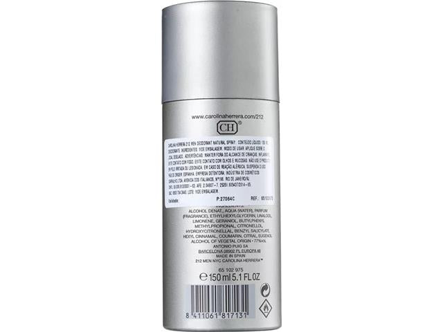 212 MEN NYC DEODORANT 🌆✨