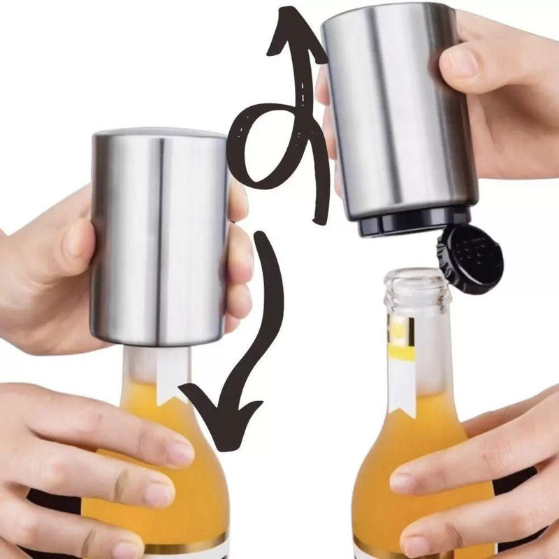 ABRIDOR DE GARRAFAS CLINK 🍾✨ – PRATICIDADE E ESTILO EM UM ÚNICO ACESSÓRIO!