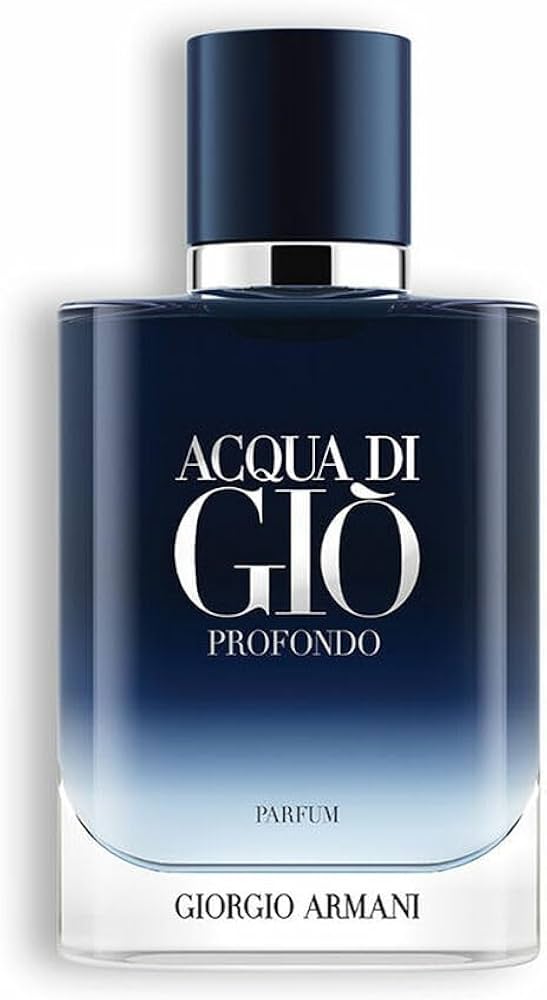 ACQUA DI GIO PROFONDO 125ML 🌊🔥 – INTENSIDADE E ELEGÂNCIA MASCULINA!
