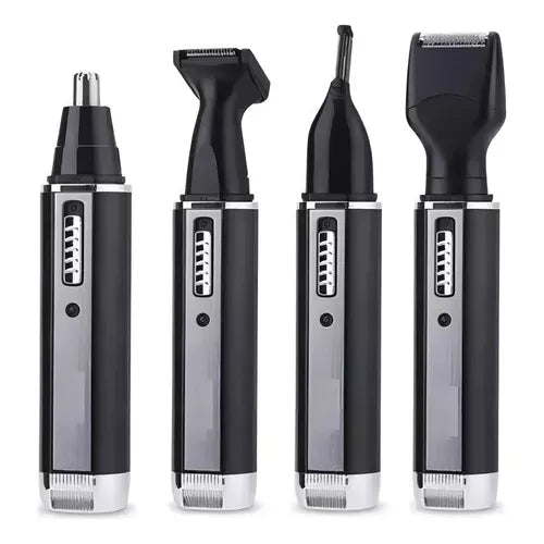APARADOR DE PELOS ELÉTRICO RECARREGÁVEL MULTIUSO 4 EM 1 PARA HOMENS E MULHERES LUATEK LMF-1109